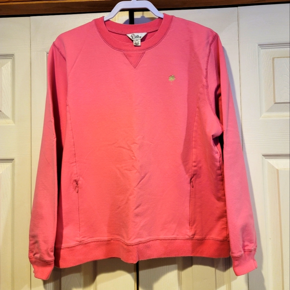 Lilly Pulitzer crewneck sweatshirt, large, great condition.